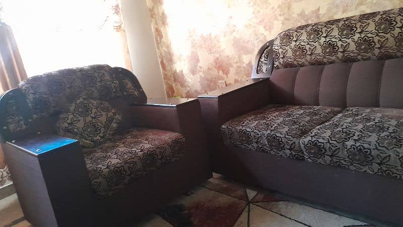 6 seater sofa set | brown sofa set 2