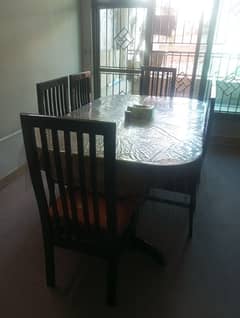 dining table with 6 chairs