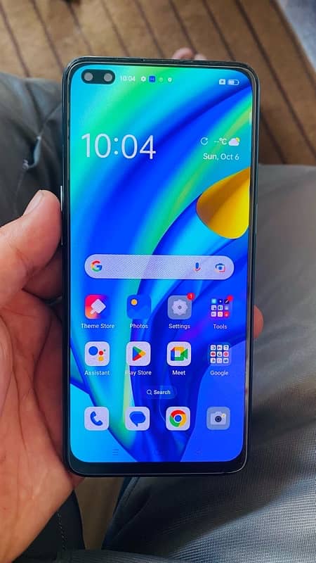 Oppo F17 Pro display finger 2