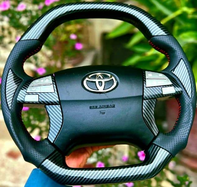 sports steering wheel installation 1