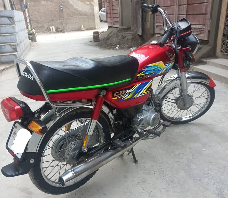 Honda Cd70 Model 2021 for urgent sale biometric available 1