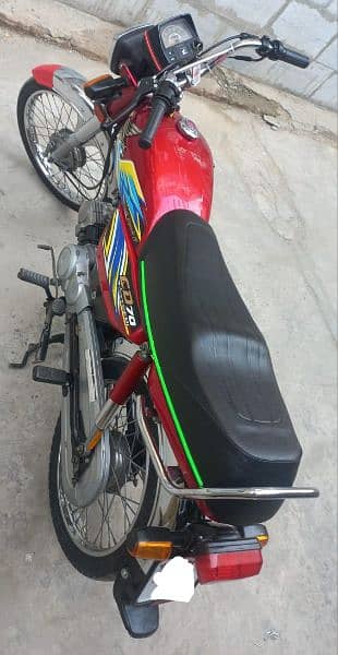 Honda Cd70 Model 2021 for urgent sale biometric available 2