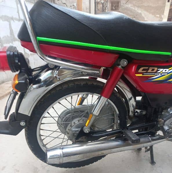 Honda Cd70 Model 2021 for urgent sale biometric available 12