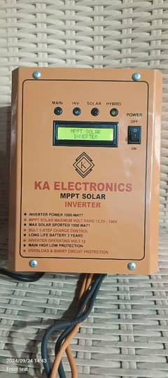 Solar inverter hybrid 1kv