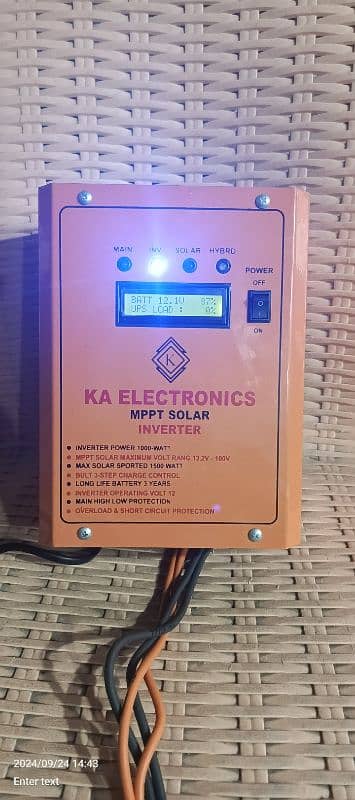 Solar inverter hybrid 1kv 2