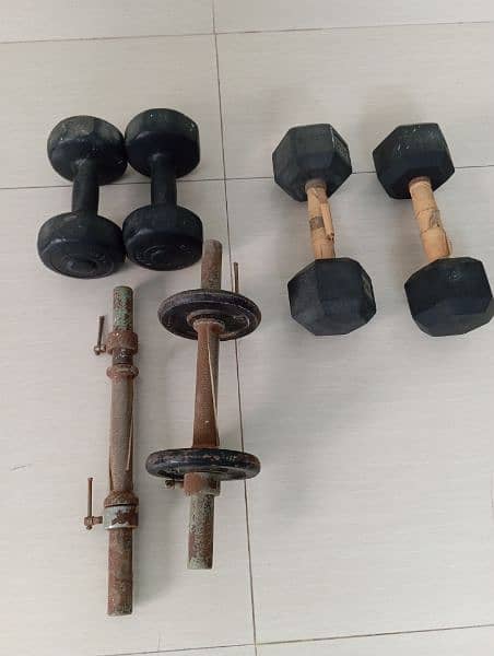 Dumbbells 3 pairs 1