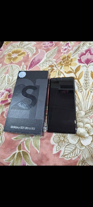 samsung s21 ultra official pta approved 256 gb and box 1