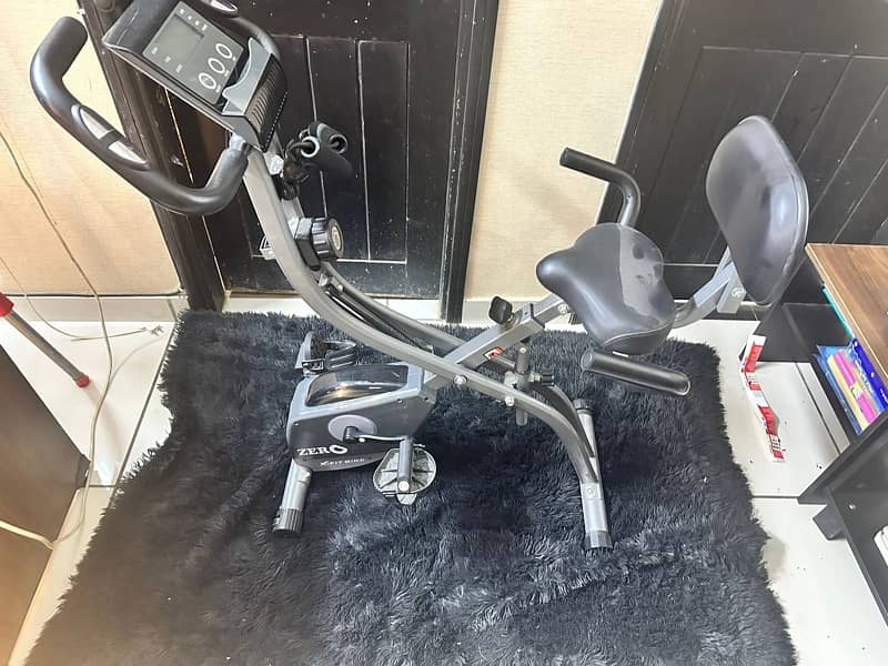 multipurpose exercise bike foldable and portable for all sizes 1