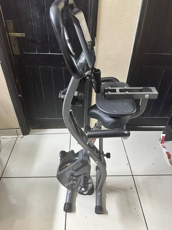 multipurpose exercise bike foldable and portable for all sizes 2