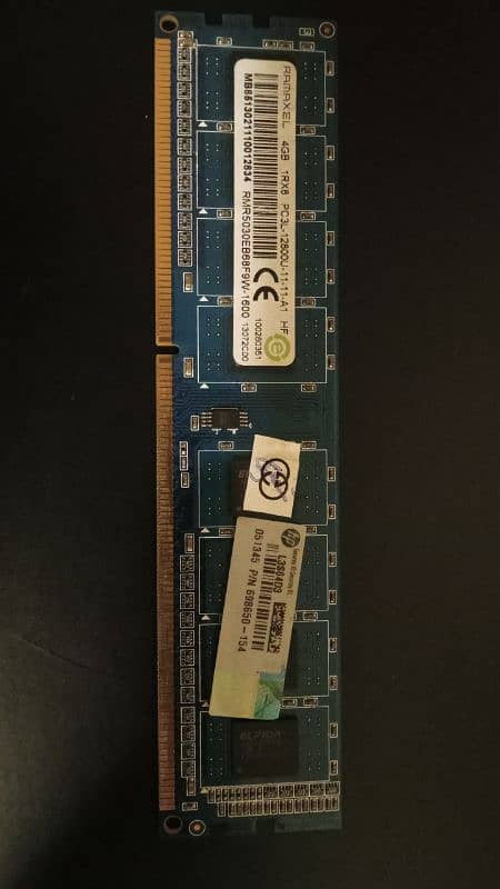 4gb Ram ddr3 1600mhz 0