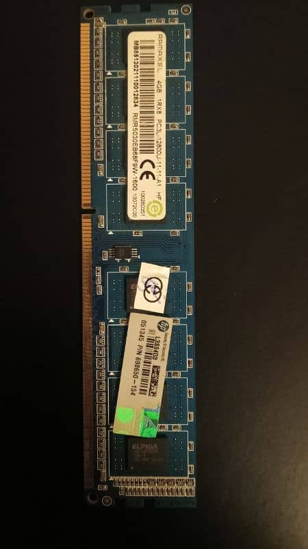 4gb Ram ddr3 1600mhz 2