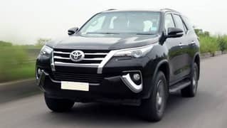 Rent a Fortuner and Civic with driver