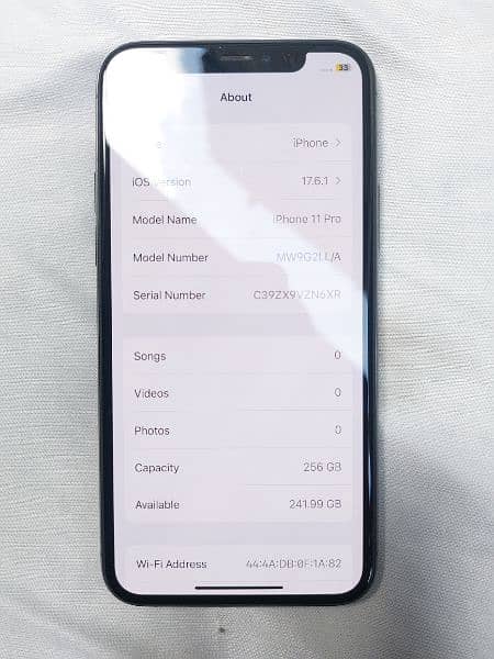 IPHONE 11 PRO 256GB 7