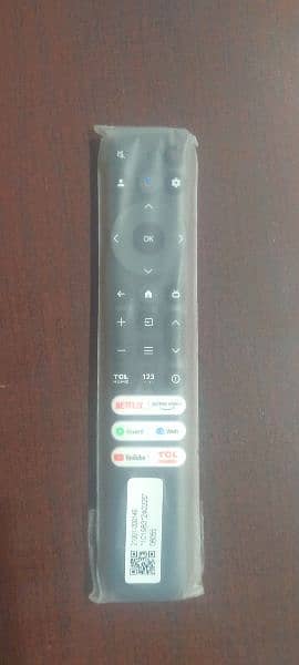 TCL Led Android 100% original Remote Google assistant available 8