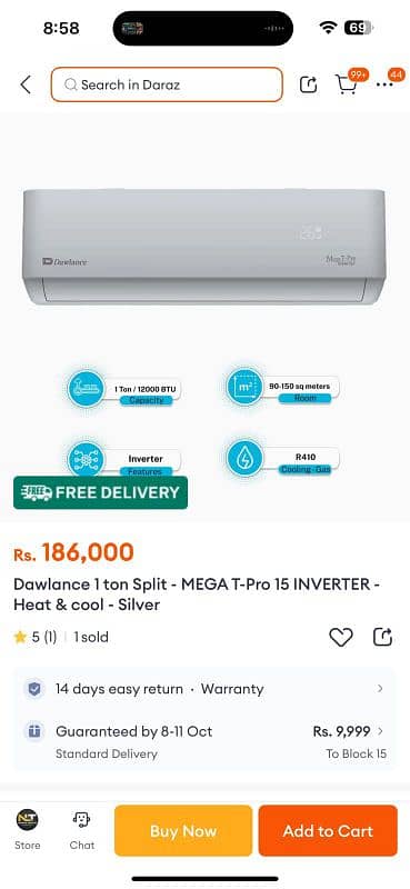 Dawlance Maga T-Pro Split Inverter 6