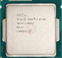 Core i7 4770K 4th generation processor 1