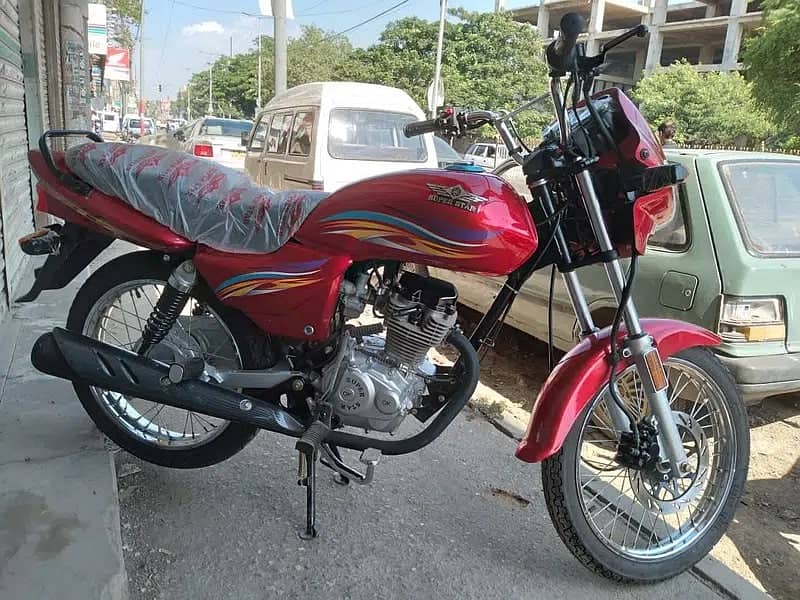 Super Star 125 Deluxe | Disc Brake, Fuel Guage & 5 Gears | Ahsan Autos 7