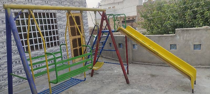 3 in 1 Swings and Slides for Adults and Kids 3