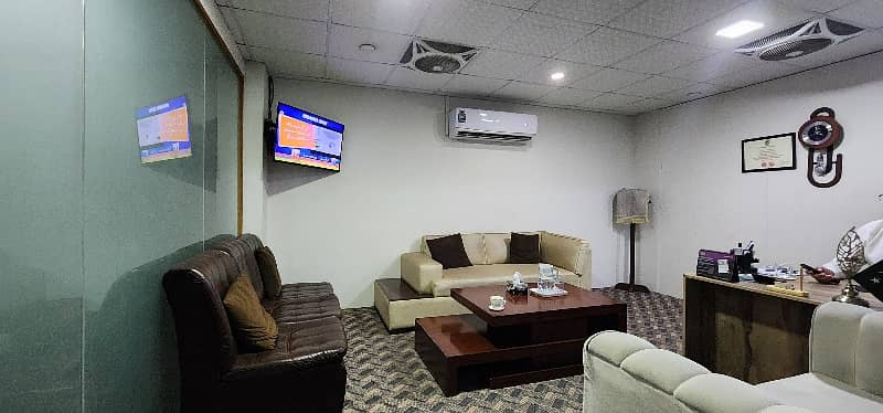 1 kanal Semi furnished office For Rent 9