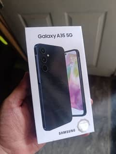 Samsung a35 just box opened