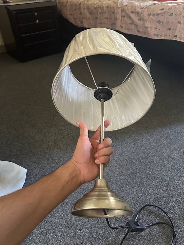 Pair of Imported lamps for sale 1