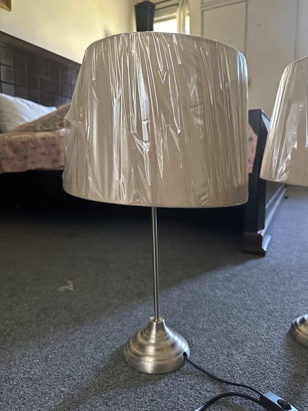 Pair of Imported lamps for sale 2