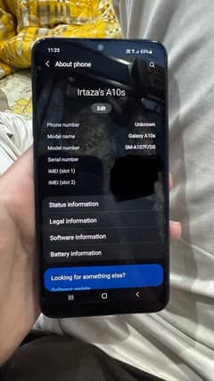 Samsung A10s