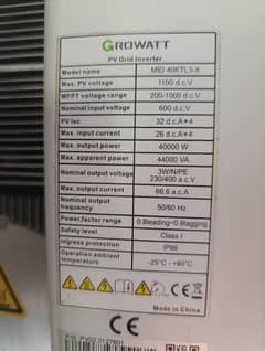 growatt pv grid inverter