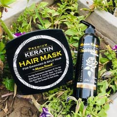 keratin shampoo & and keratin hair mask