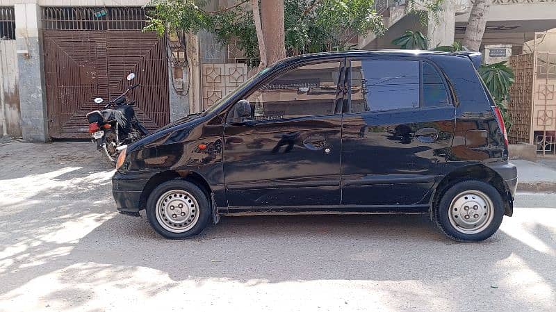 Hyundai Santro almost original paint,LPG average 23-24 with AC 1