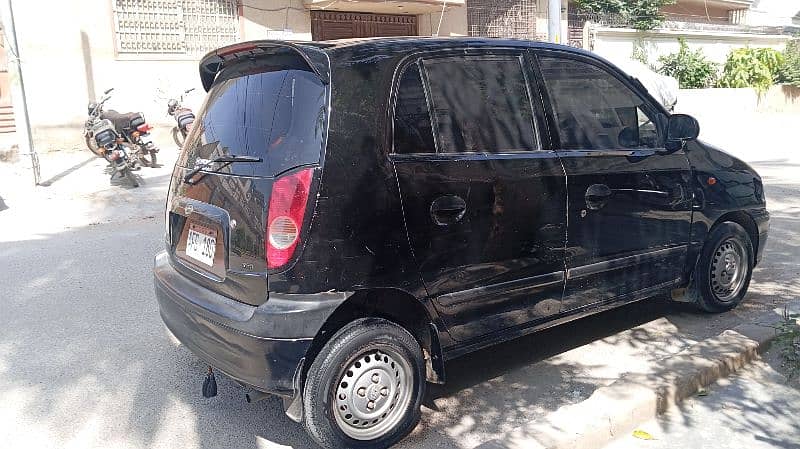 Hyundai Santro almost original paint,LPG average 23-24 with AC 3