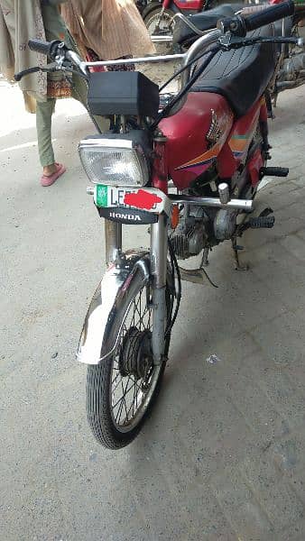 Honda CD 70 model 12 for sell condition 10 by 10 0