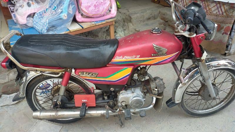 Honda CD 70 model 12 for sell condition 10 by 10 1