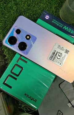 infinix note 30 full box 45 ward fast charging all ok 256 gb 0