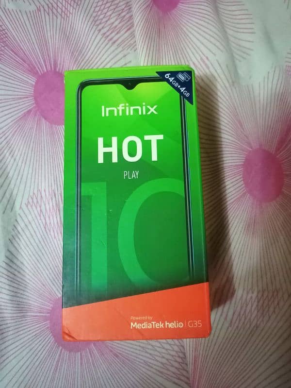 infinix hot 10 play 4/64 Good Condition 1