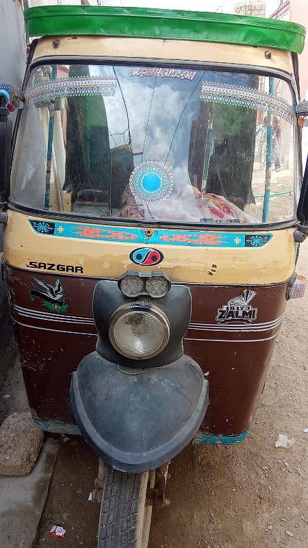 saazgar auto rickshaw 4 stroke cng 6