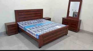 Big King Bed 17000. Side tabel 6000,Dressing13000. whatsapp 03140468141 0