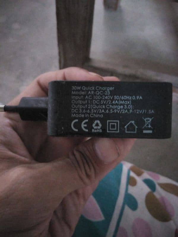 ARCHEER Charger Qualcomm Quick Charger 3.0 2