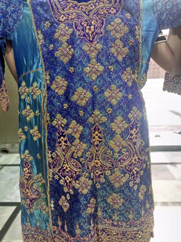 silk frock and bnarsi pjama 5