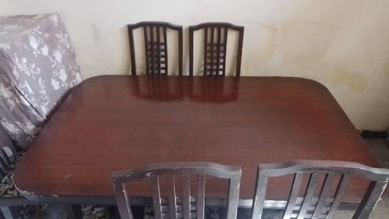 Dining table for sale 6 chairs 1 Table 1