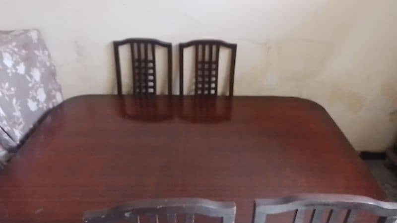 Dining table for sale 6 chairs 1 Table 3