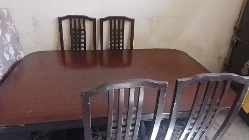 Dining table for sale 6 chairs 1 Table 4