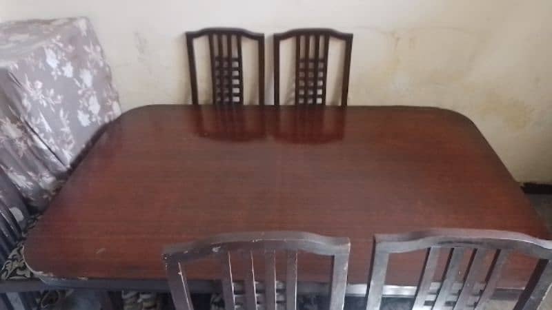 Dining table for sale 6 chairs 1 Table 5