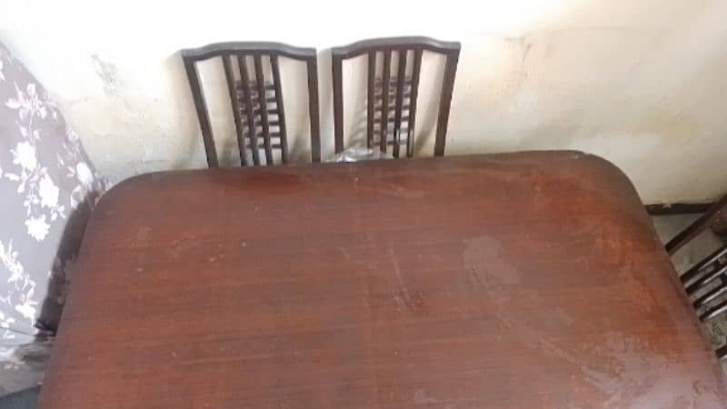 Dining table for sale 6 chairs 1 Table 9