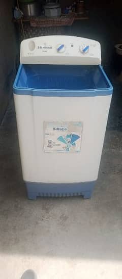 S-National washing machine good condition