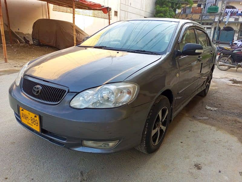 Toyota Corolla GLI 2007 call my number 03162838239 0