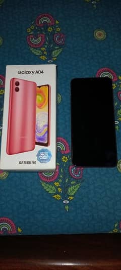 Samsung Galaxy A04 Just Box open.