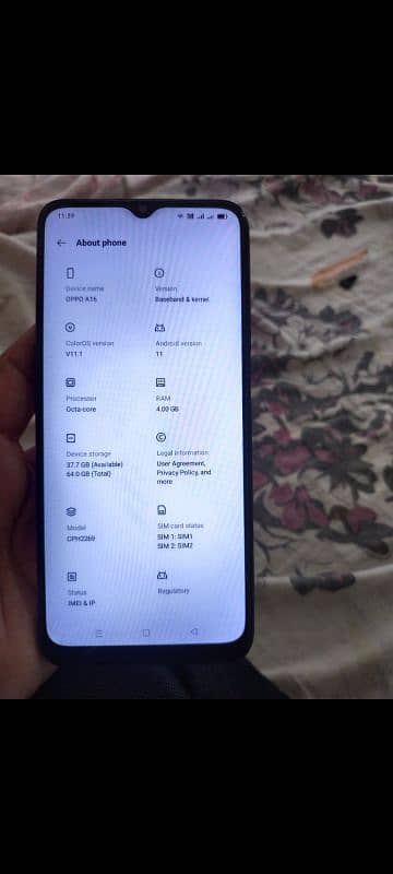 Oppo A16 condition 10/9 0