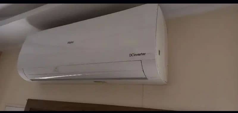 Haier 1.5 ton AC available DC inverter 0