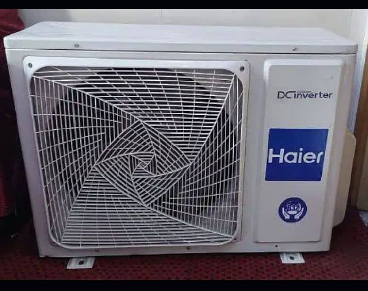 Haier 1.5 ton AC available DC inverter 1